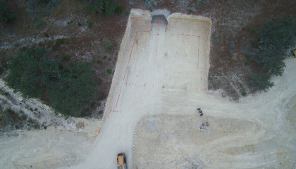 Site Selection Overhead of Tunnel Entrance
