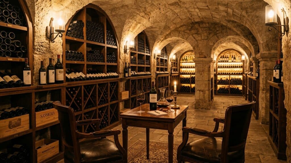 custom wine cave